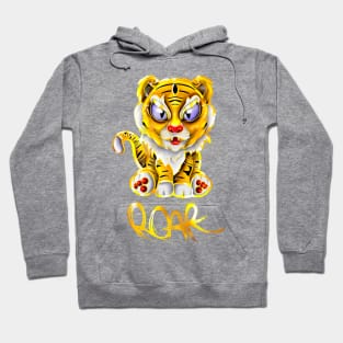 Golden tiger Hoodie